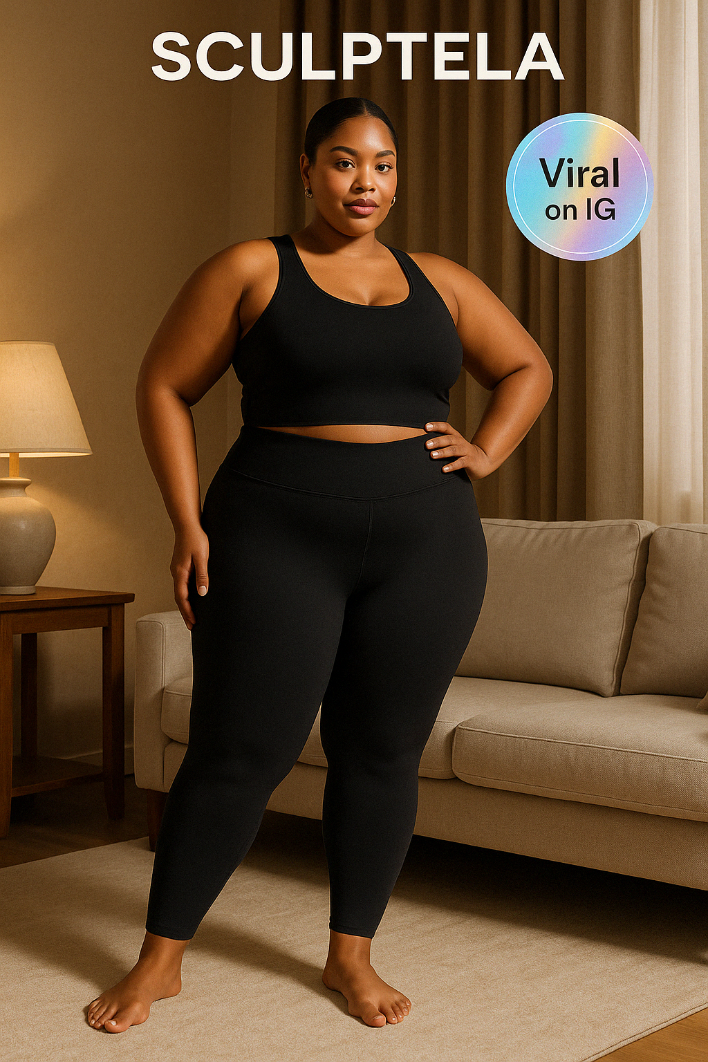 Sculptela Tummy Control Leggings